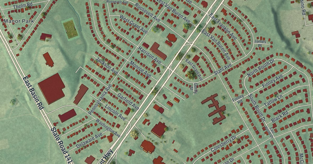 Map of Wilmington Manor, Delaware in 2026