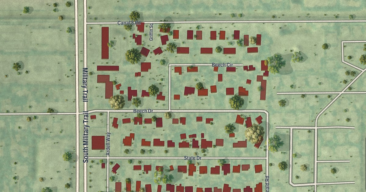 Map of Acacia Villas, Florida in 2026