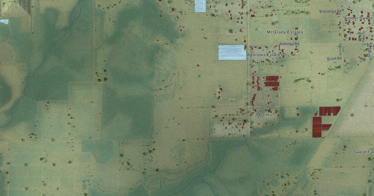 Map of Balm, Florida in 2026