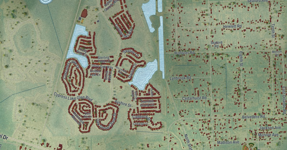 Map of Bithlo, Florida in 2026