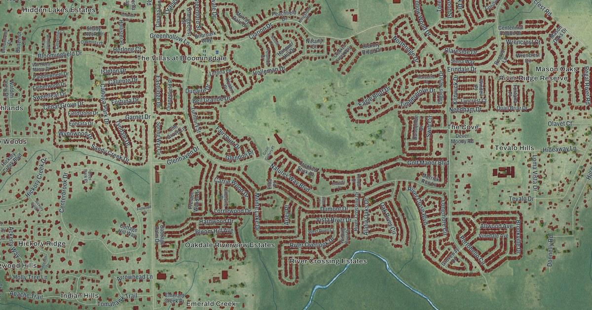 Map of Bloomingdale, Florida in 2026