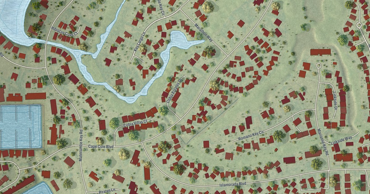 Map of Burnt Store Marina, Florida in 2026
