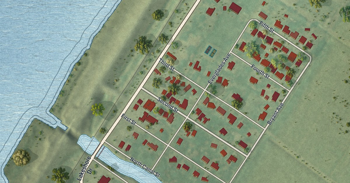 Map of Canal Point, Florida in 2026