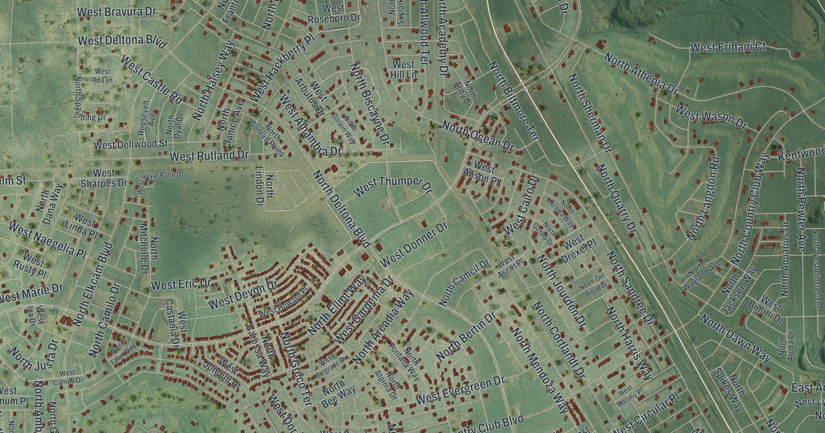 Map of Citrus Springs, Florida in 2026
