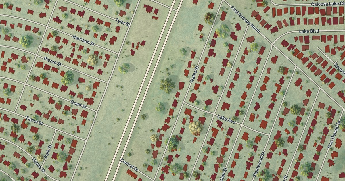 Map of Crooked Lake Park, Florida in 2026