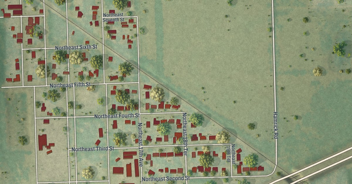 Map of Cypress Quarters, Florida in 2026
