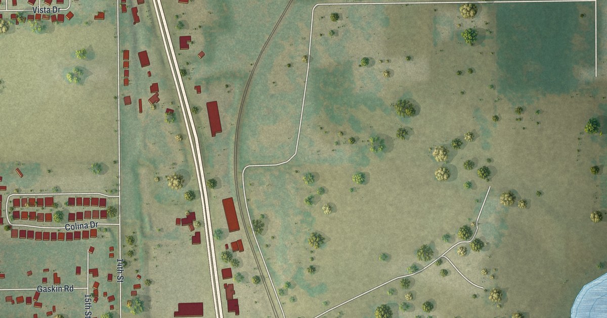 Map of Dade City North, Florida in 2026