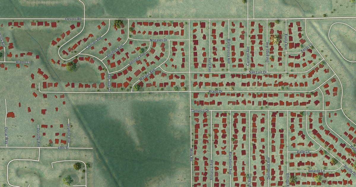 Map of Desoto Lakes, Florida in 2026