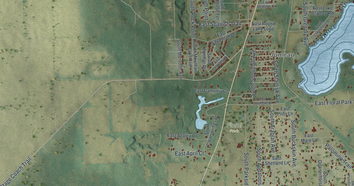 Map of Floral City, Florida in 2026