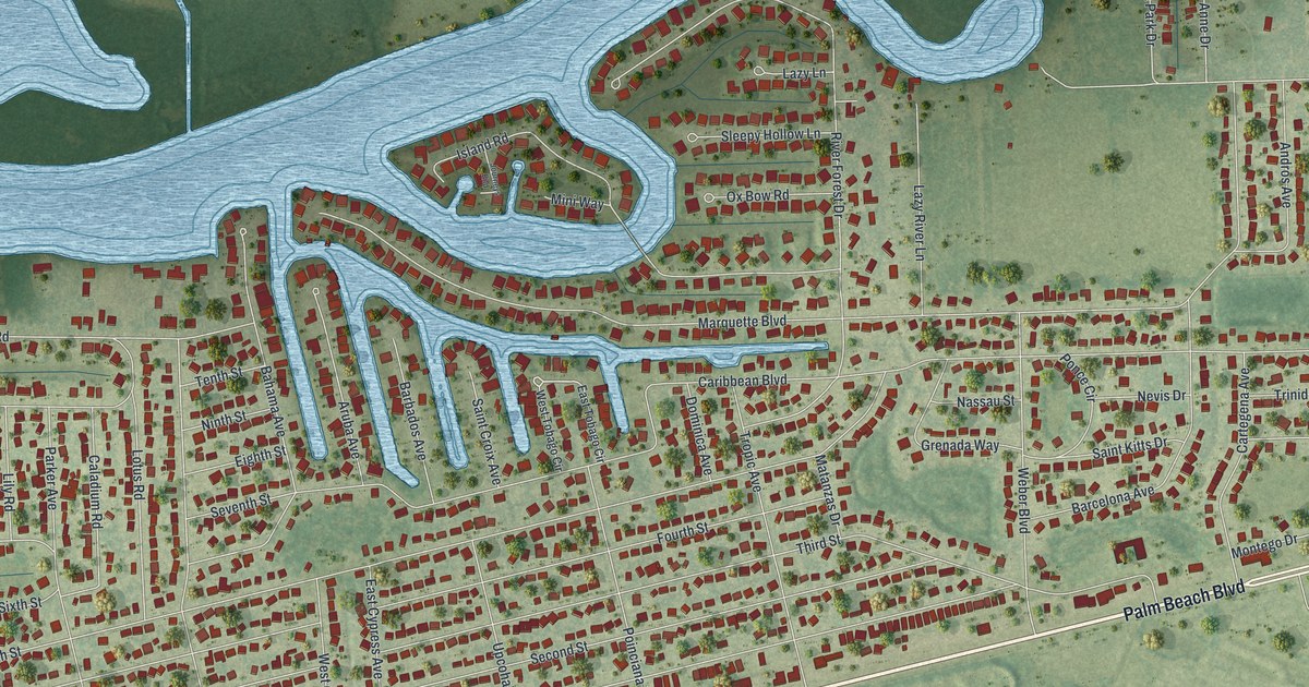 Map of Fort Myers Shores, Florida in 2026