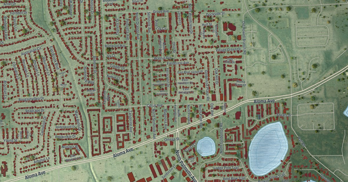 Map of Goldenrod, Florida in 2026