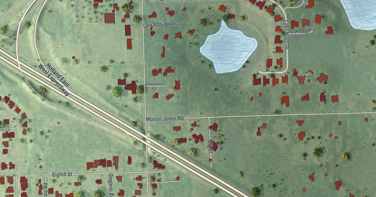 Map of Gotha, Florida in 2026
