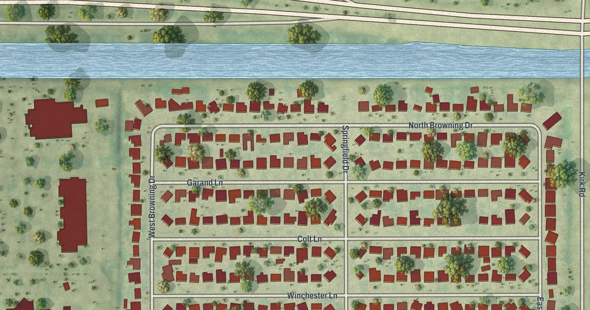 Map of Gun Club Estates, Florida in 2026