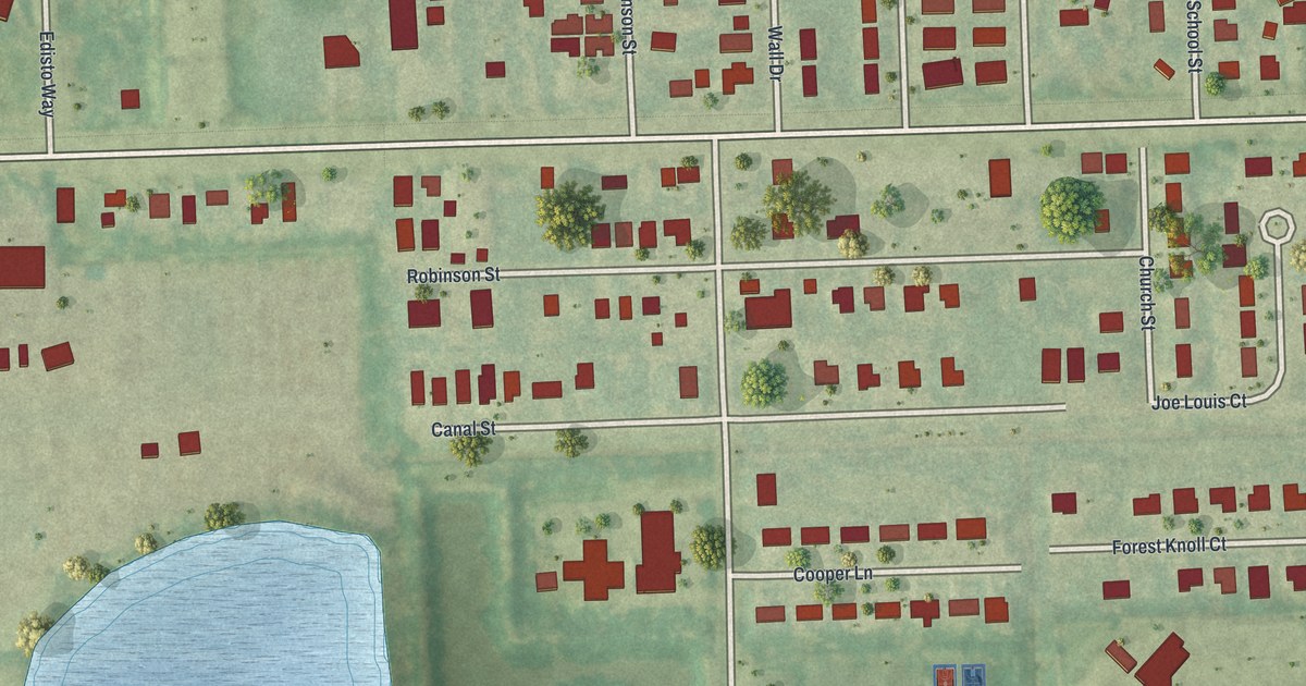 Map of Harlem Heights, Florida in 2026