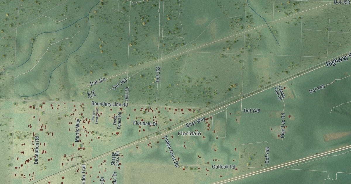 Map of Harold, Florida in 2026