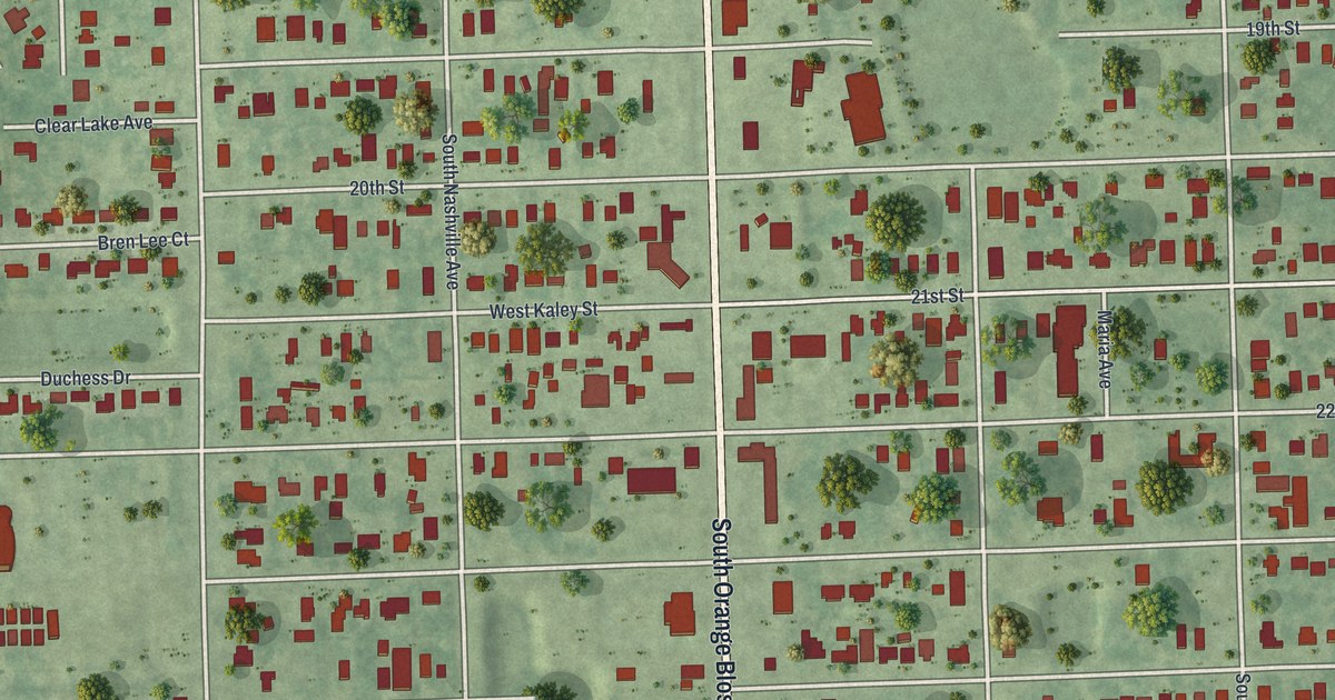 Map of Holden Heights, Florida in 2026