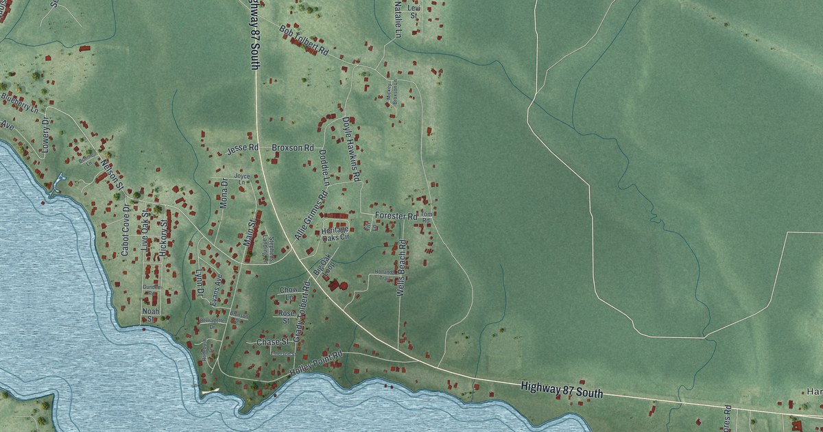 Map of Holley, Florida in 2026