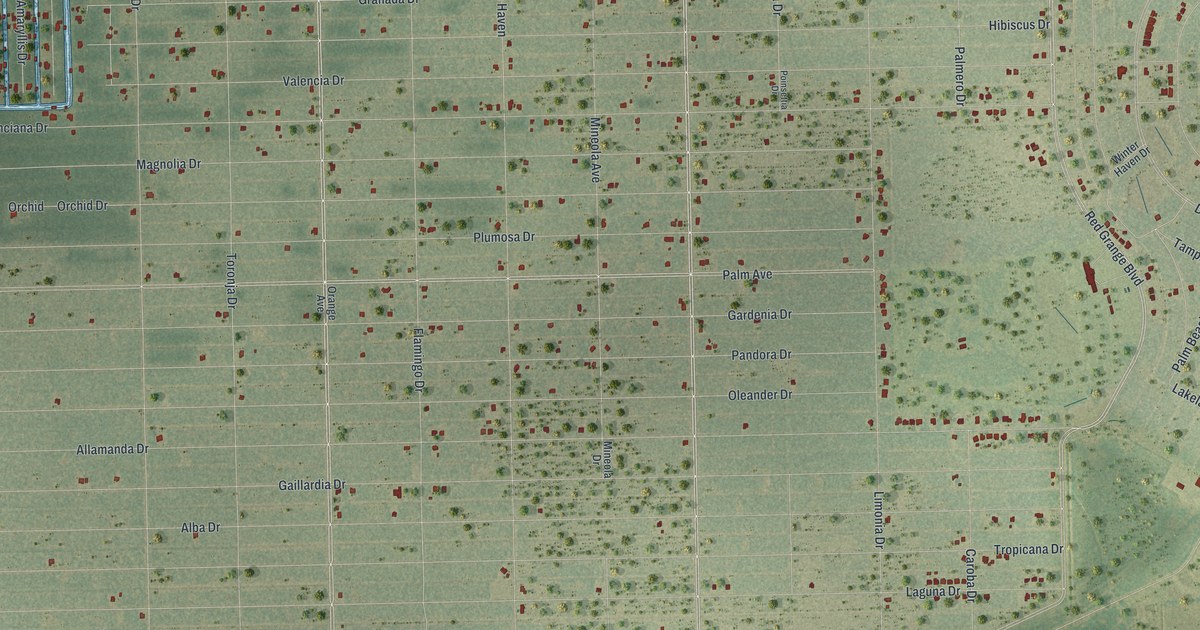 Map of Indian Lake Estates, Florida in 2026