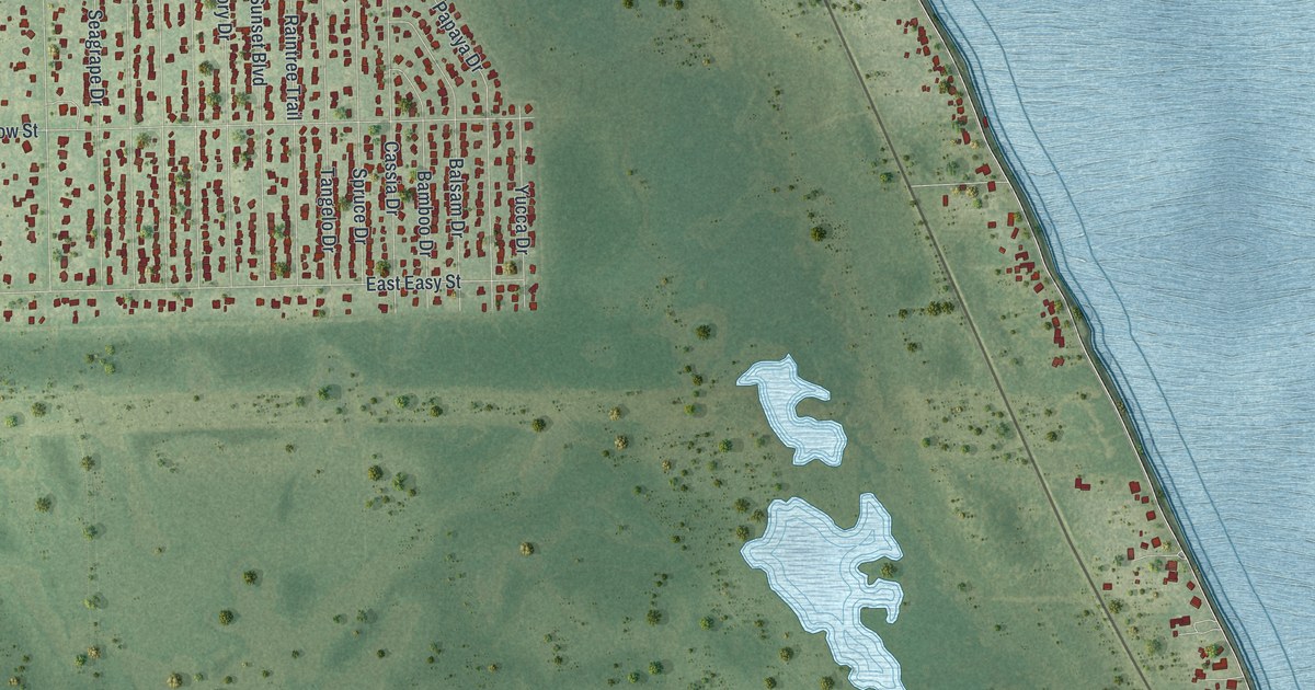 Map of Indian River Estates, Florida in 2026