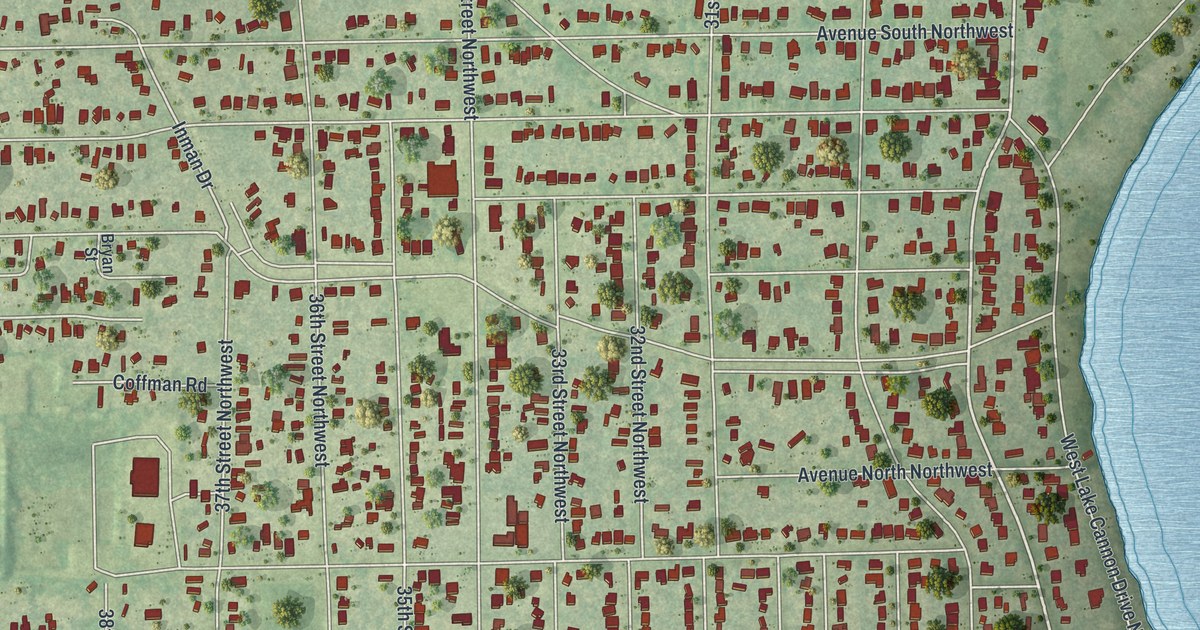 Map of Inwood, Florida in 2026
