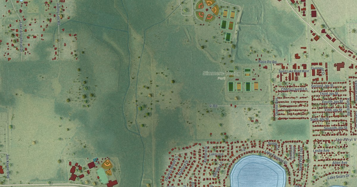 Map of Jan Phyl Village, Florida in 2026