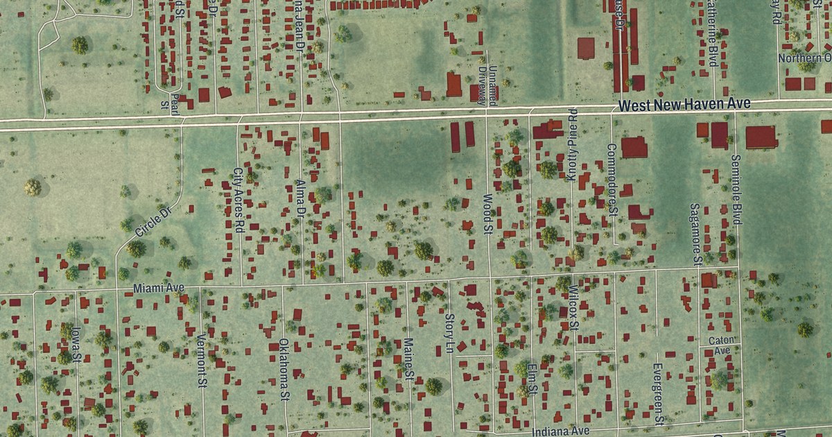 Map of June Park, Florida in 2026