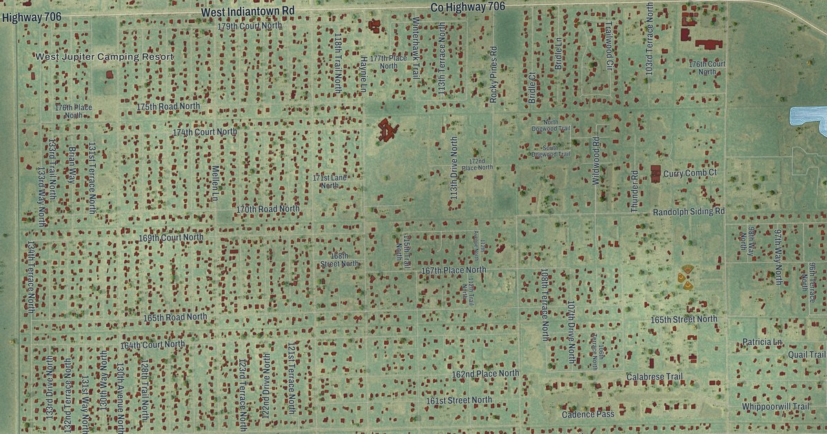 Map of Jupiter Farms, Florida in 2026