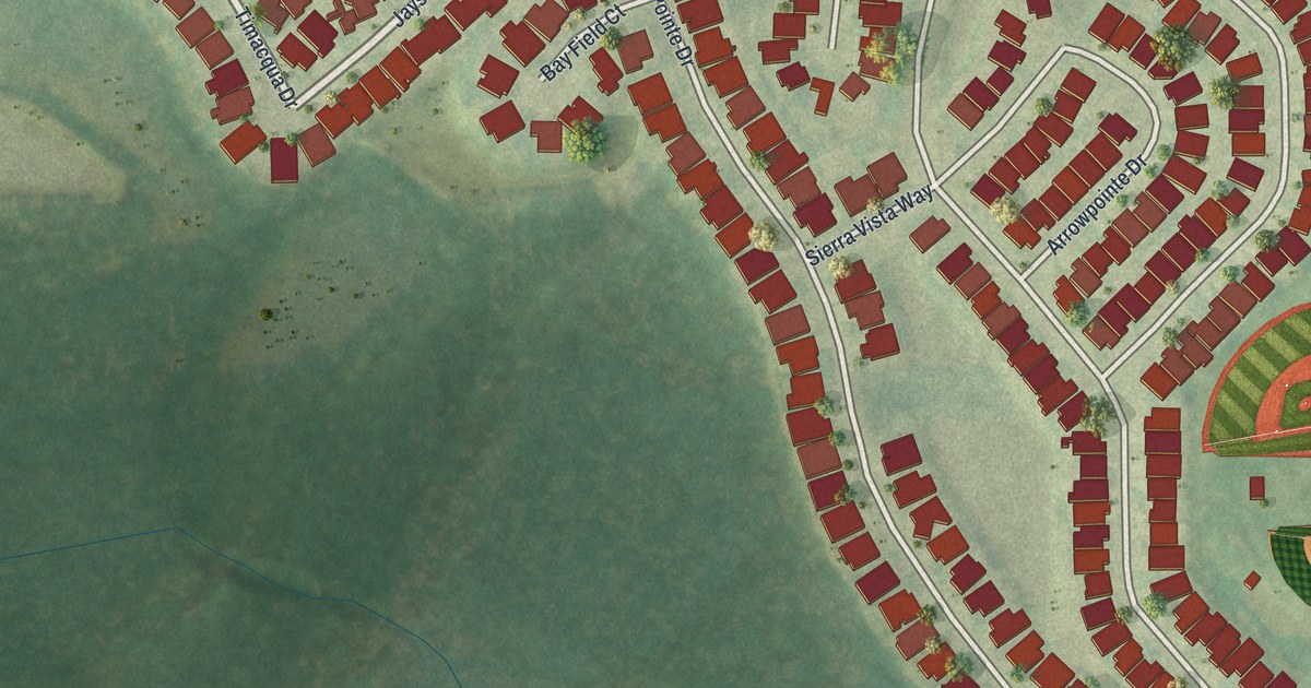 Map of Key Vista, Florida in 2026