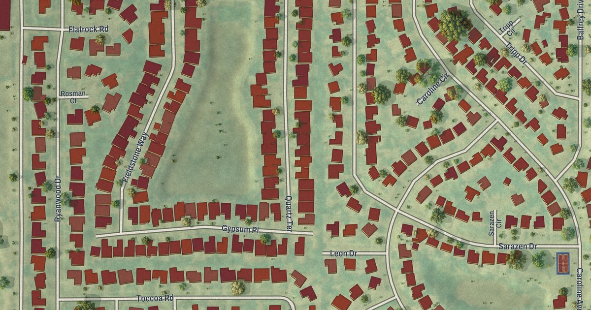 Map of Lake Belvedere Estates, Florida in 2026