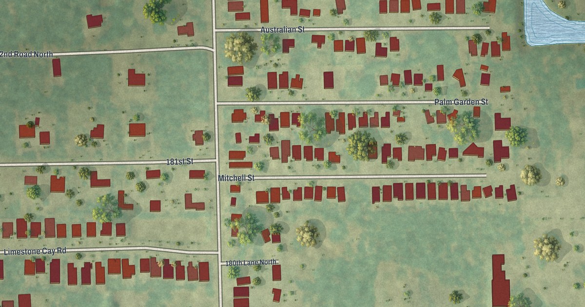Map of Limestone Creek, Florida in 2026