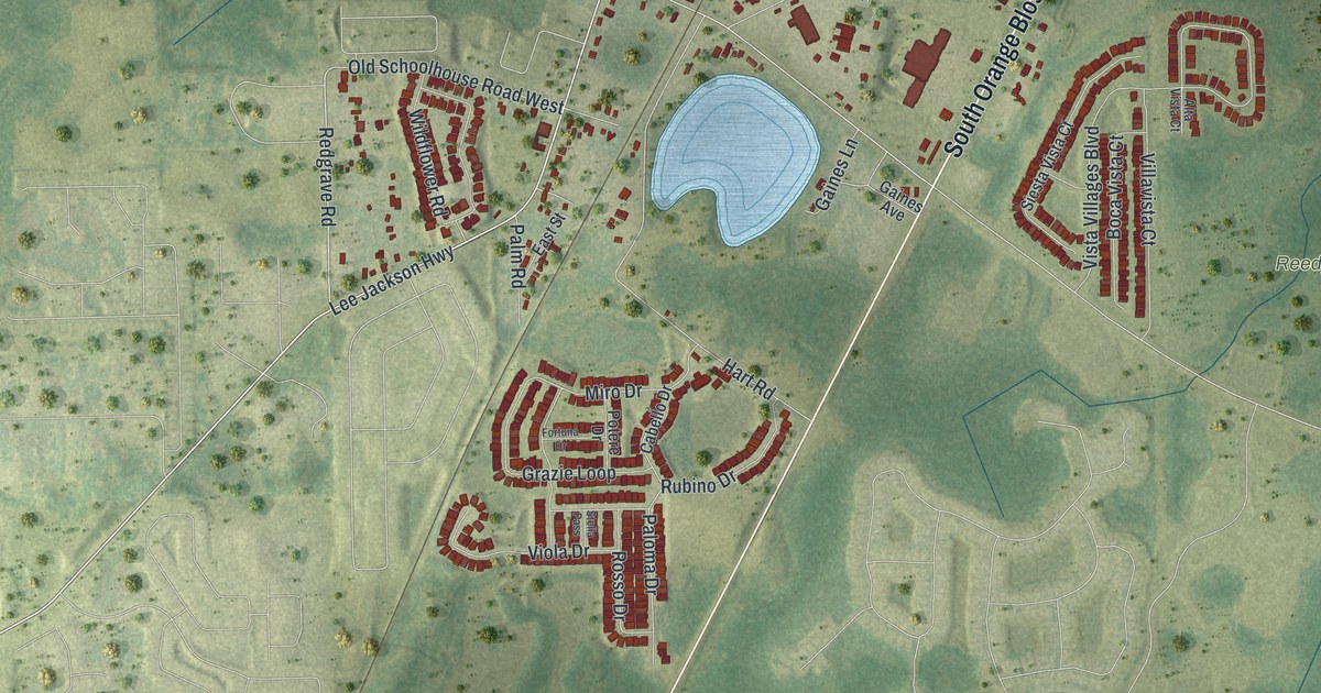 Map of Loughman, Florida in 2026