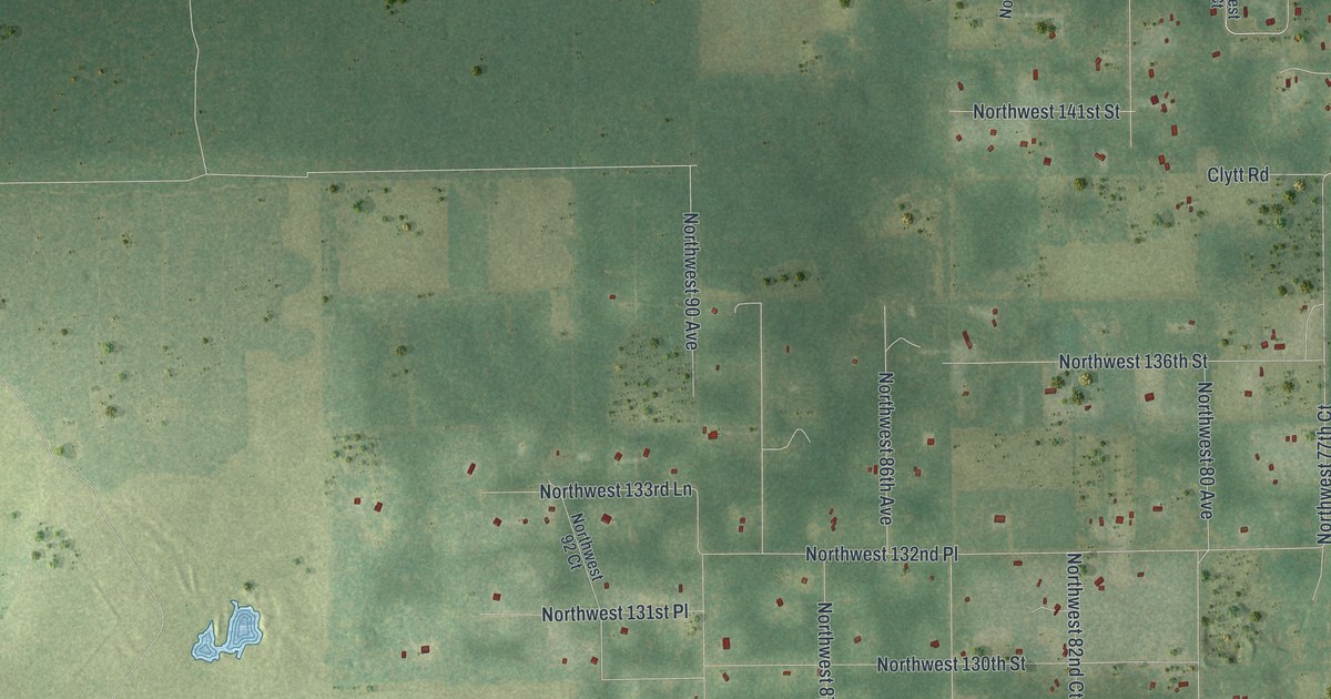 Map of Manatee Road, Florida in 2026
