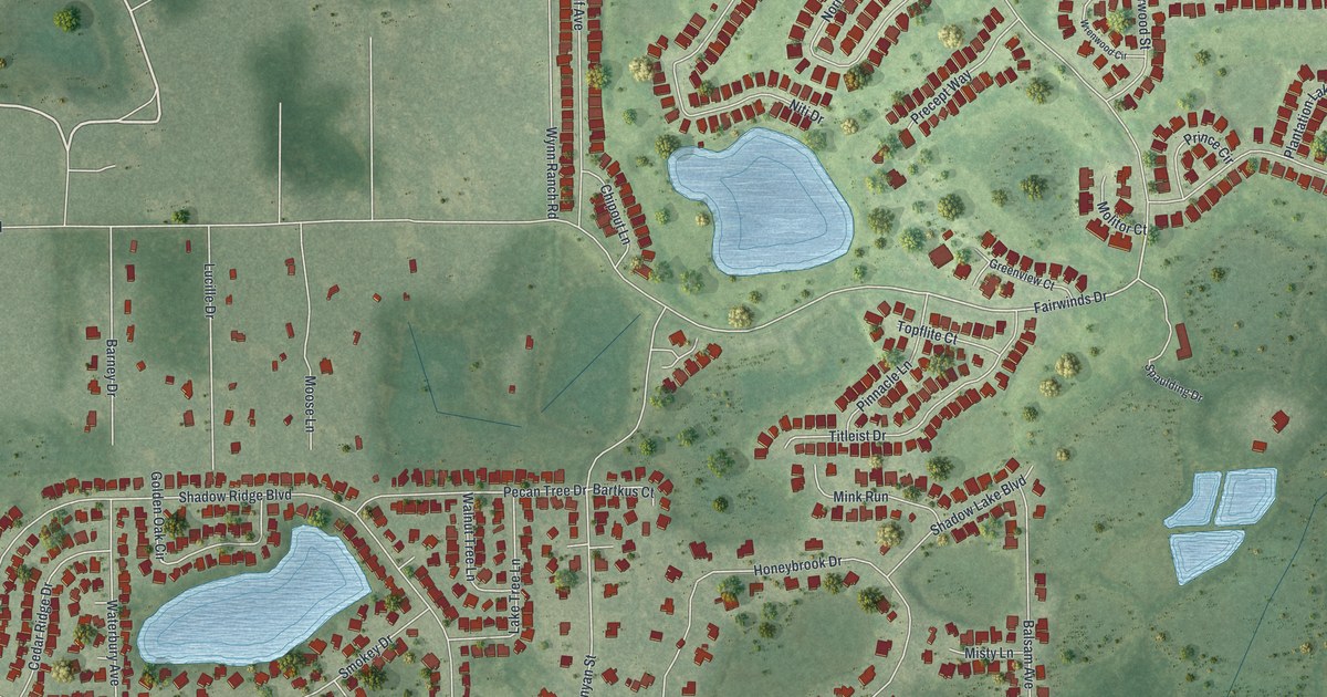 Map of Meadow Oaks, Florida in 2026