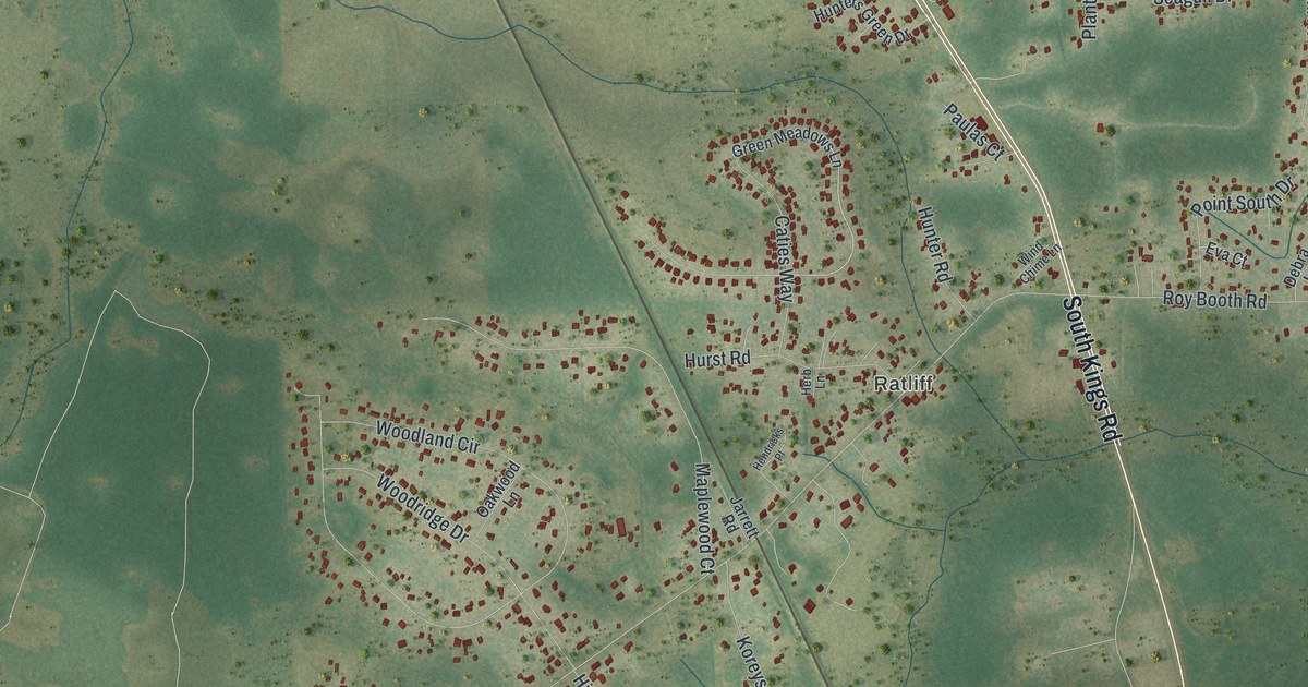 Map of Nassau Village-Ratliff, Florida in 2026