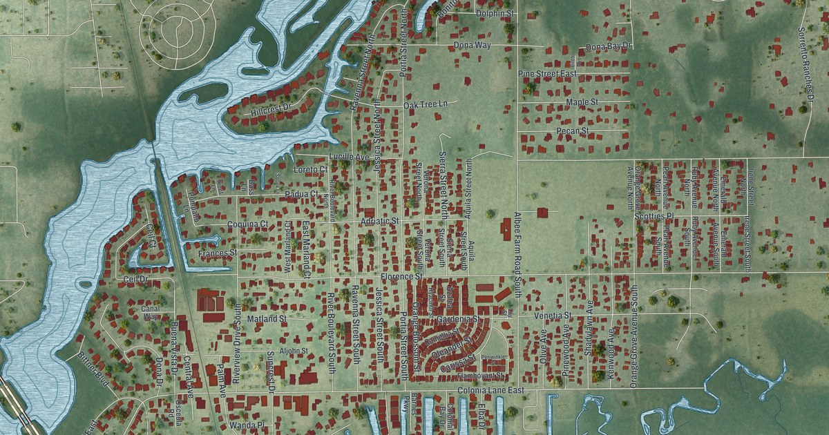 Map of Nokomis, Florida in 2026