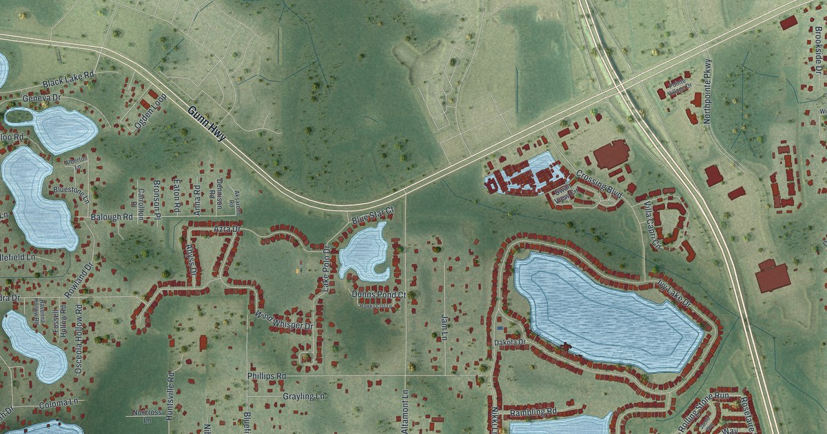 Map of Odessa, Florida in 2026