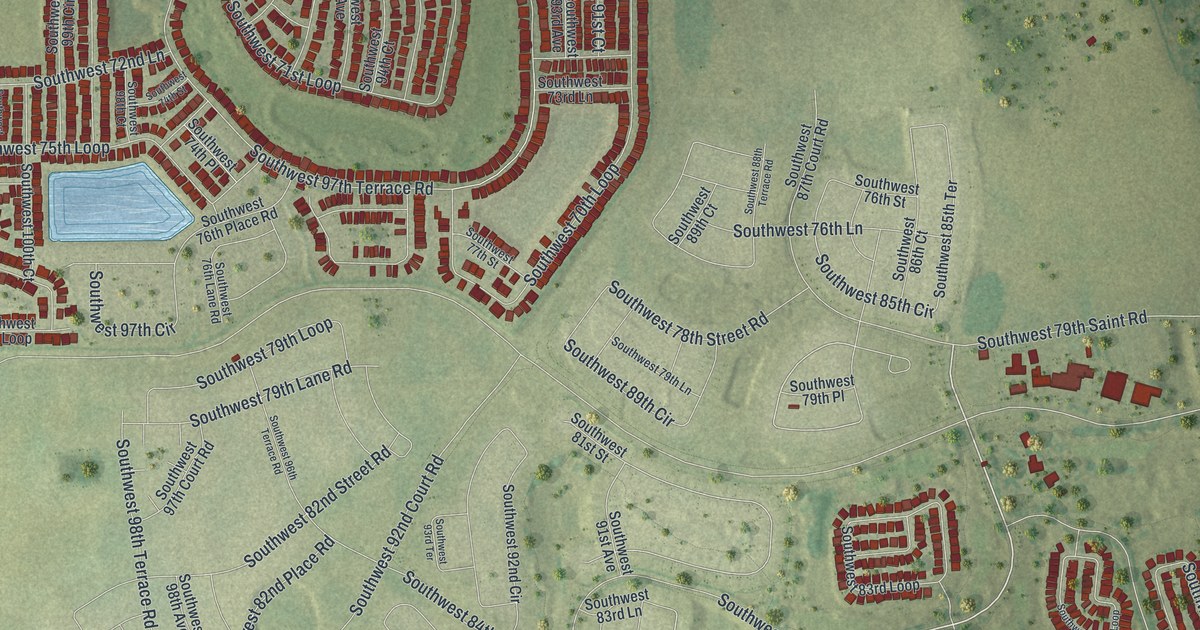 Map of On Top of the World, Florida in 2026
