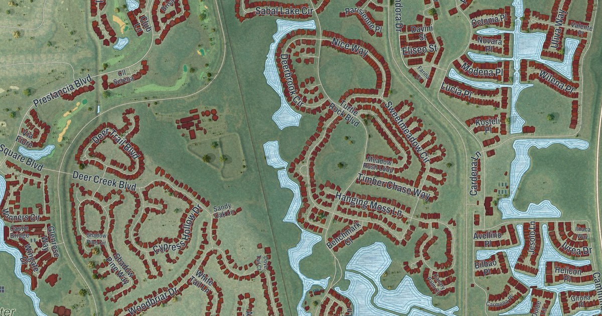 Map of Palmer Ranch, Florida in 2026