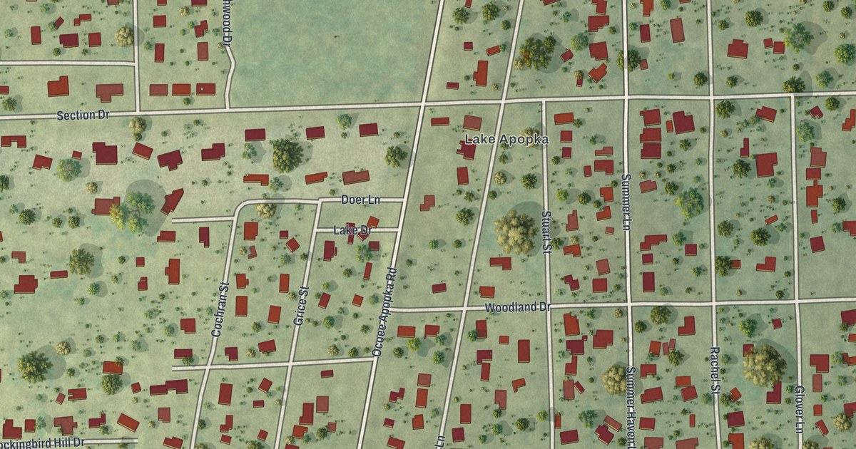 Map of Paradise Heights, Florida in 2026