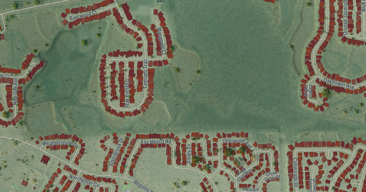 Map of Pebble Creek, Florida in 2026
