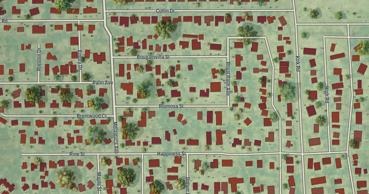 Map of Pine Air, Florida in 2026