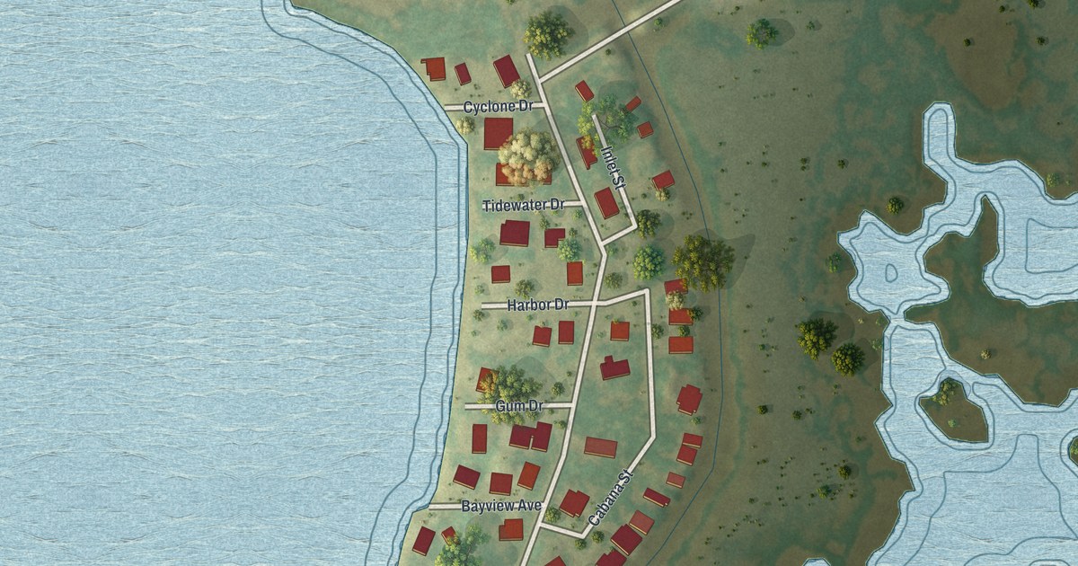 Map of Pine Island, Florida in 2026