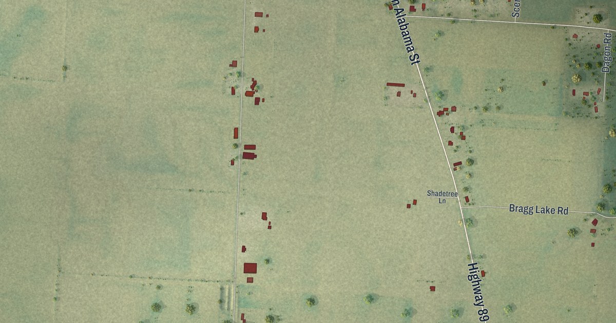Map of Pine Level, Florida in 2026