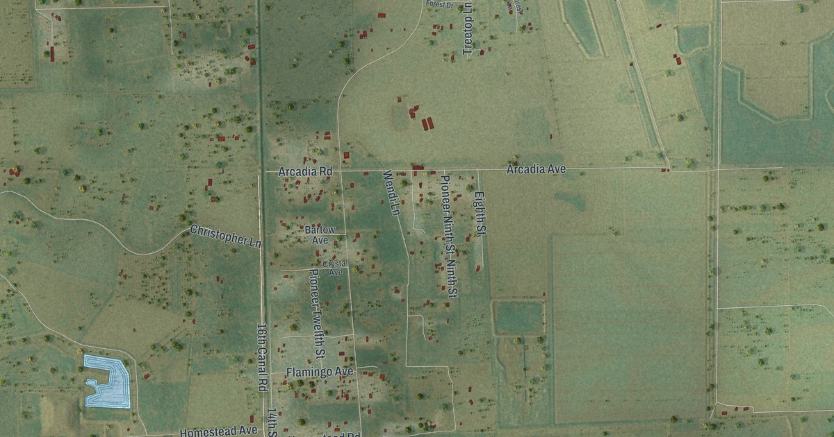 Map of Pioneer, Florida in 2026