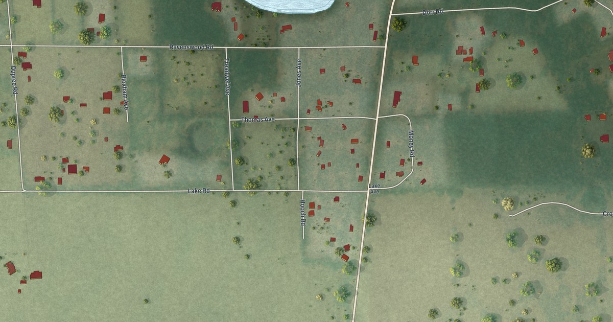 Map of Pittman, Florida in 2026