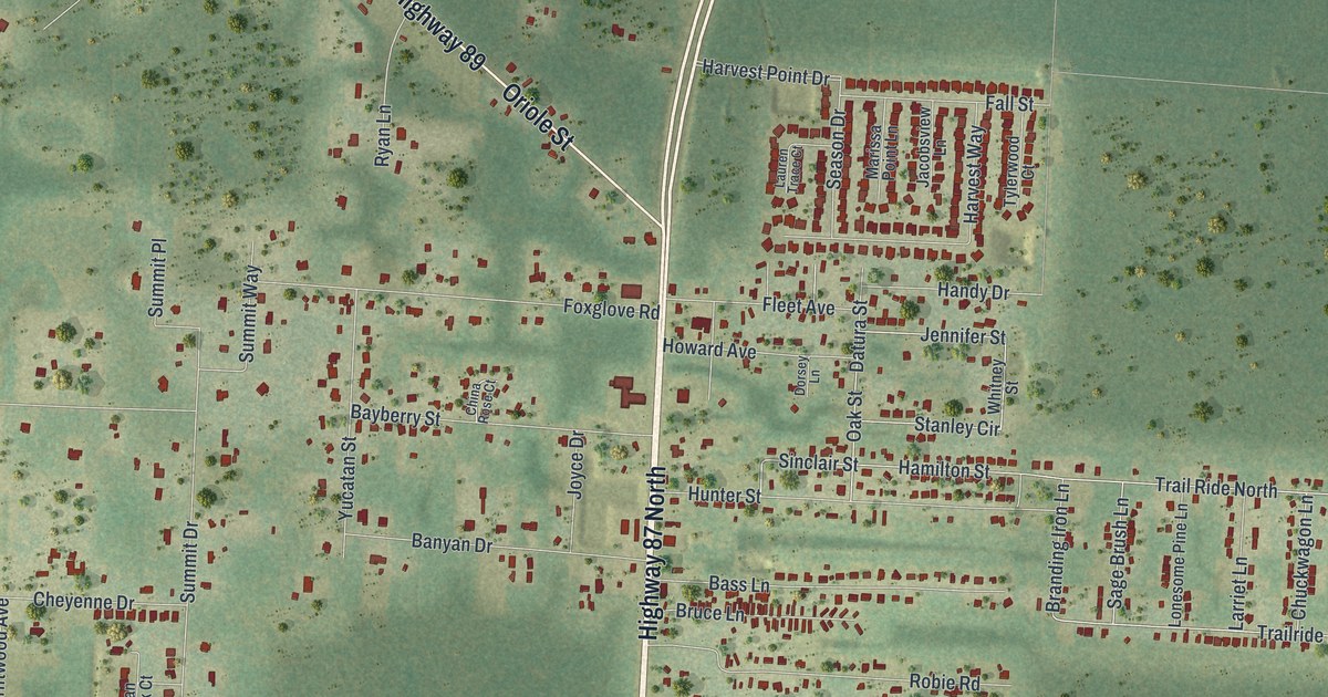Map of Point Baker, Florida in 2026