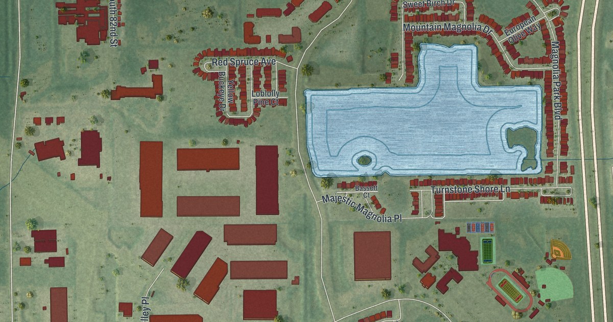 Map of Progress Village, Florida in 2026