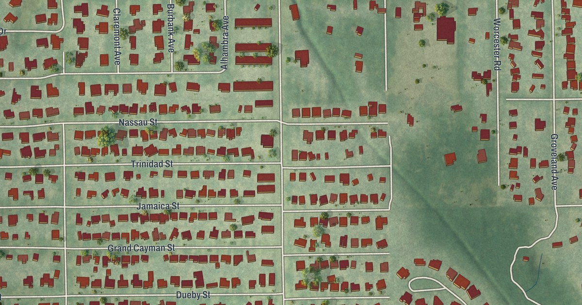 Map of Ridge Wood Heights, Florida in 2026