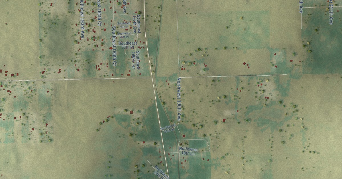 Detailed Map of Romeo, Florida