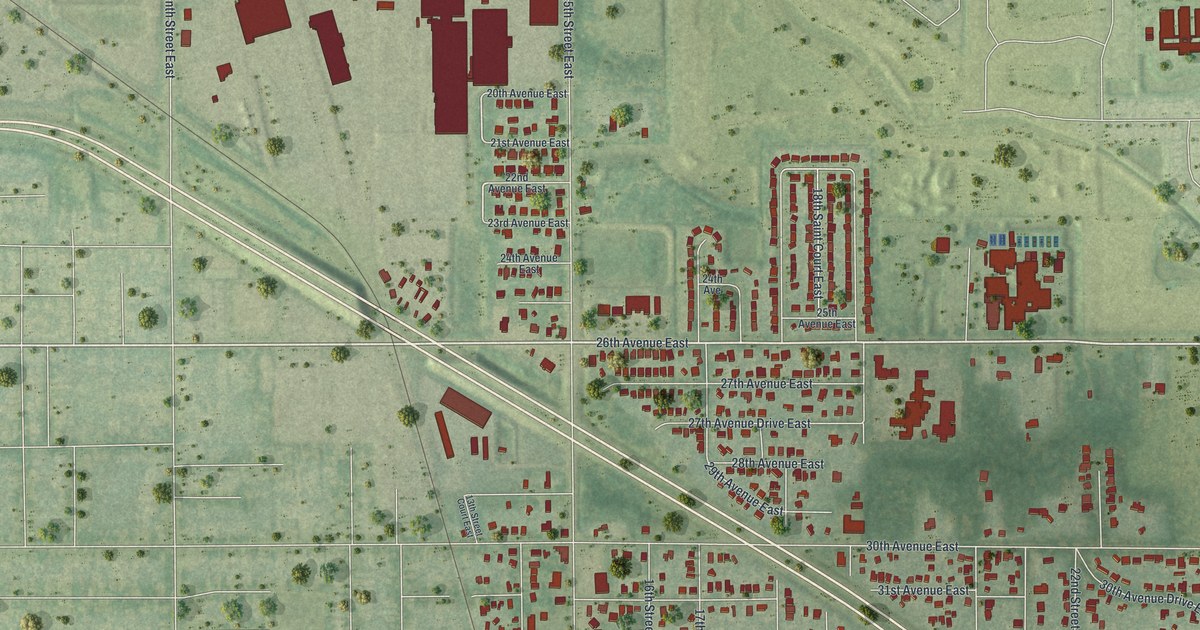 Map of Samoset, Florida in 2026